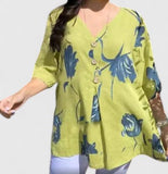 Annie | Elegant Floral Print Blouse